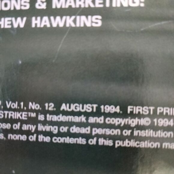 Image Comics Bloodstrike Comic Books Lot of 2 Issues # 1 and 12 1994 - Picture 9 of 10